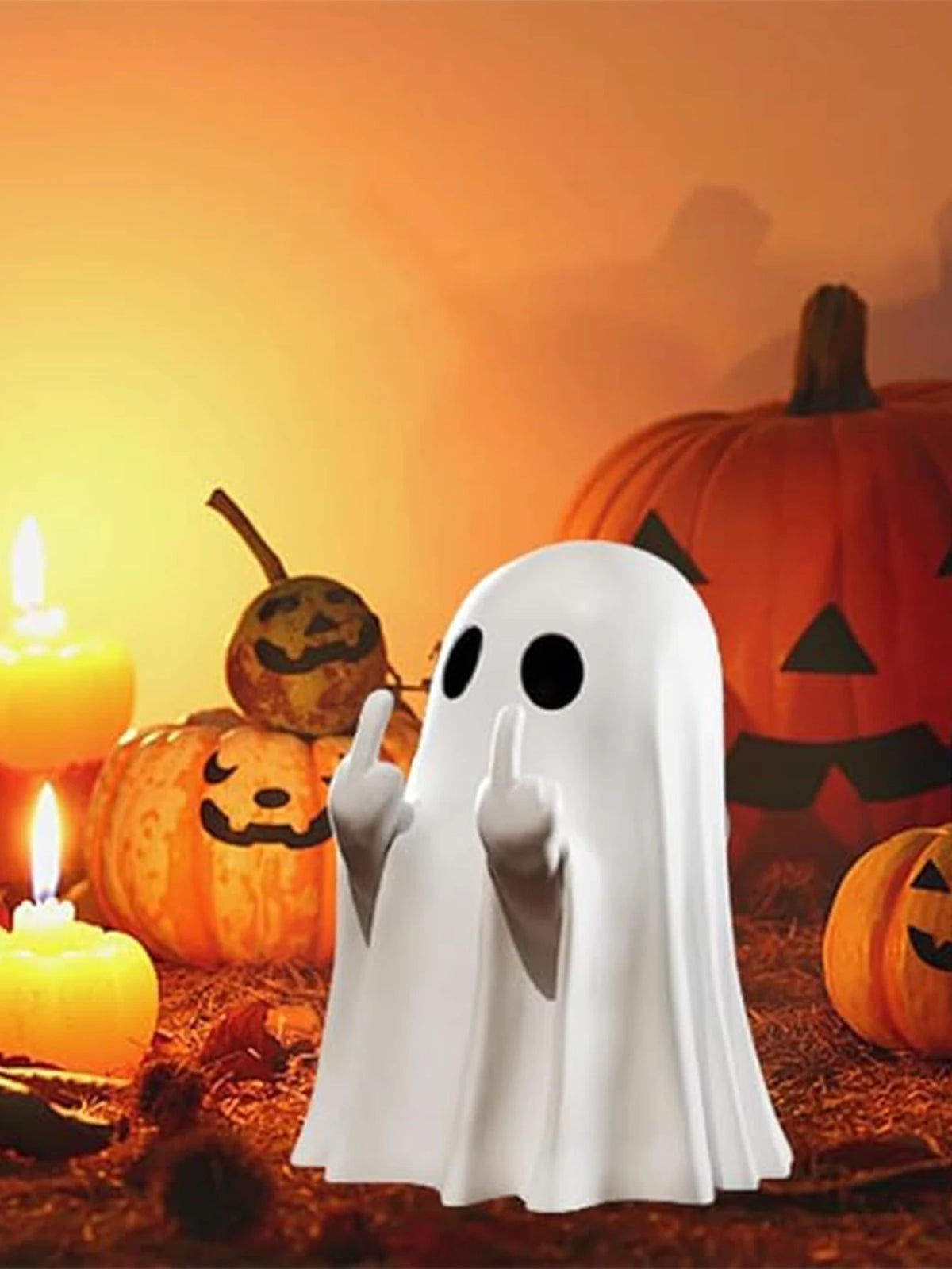 Sassy Ghost™ – Funny Halloween Desk Decoration