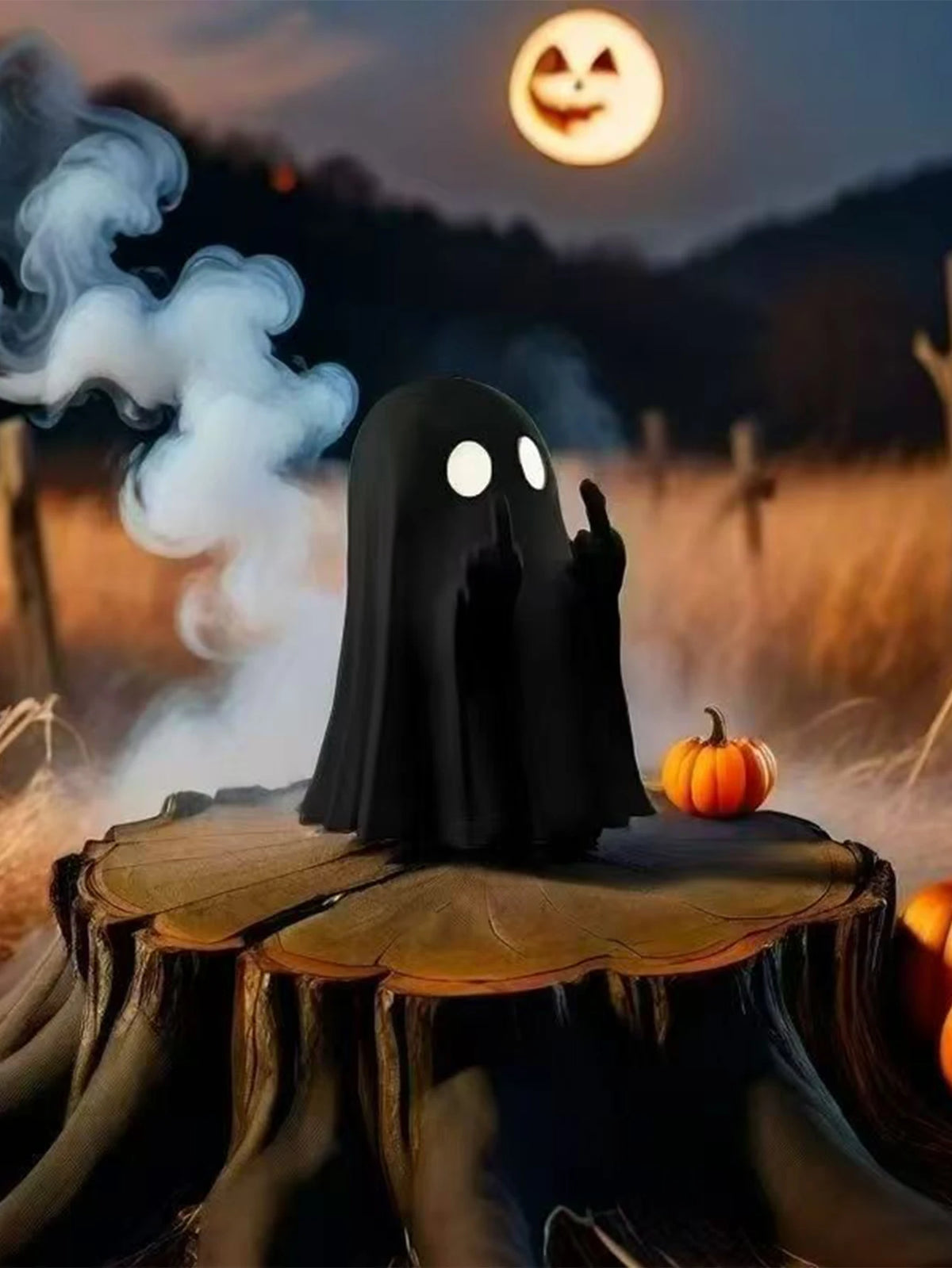 Sassy Ghost™ – Funny Halloween Desk Decoration